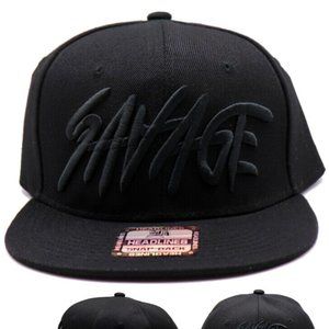 Savage Headlines Snapback Hat